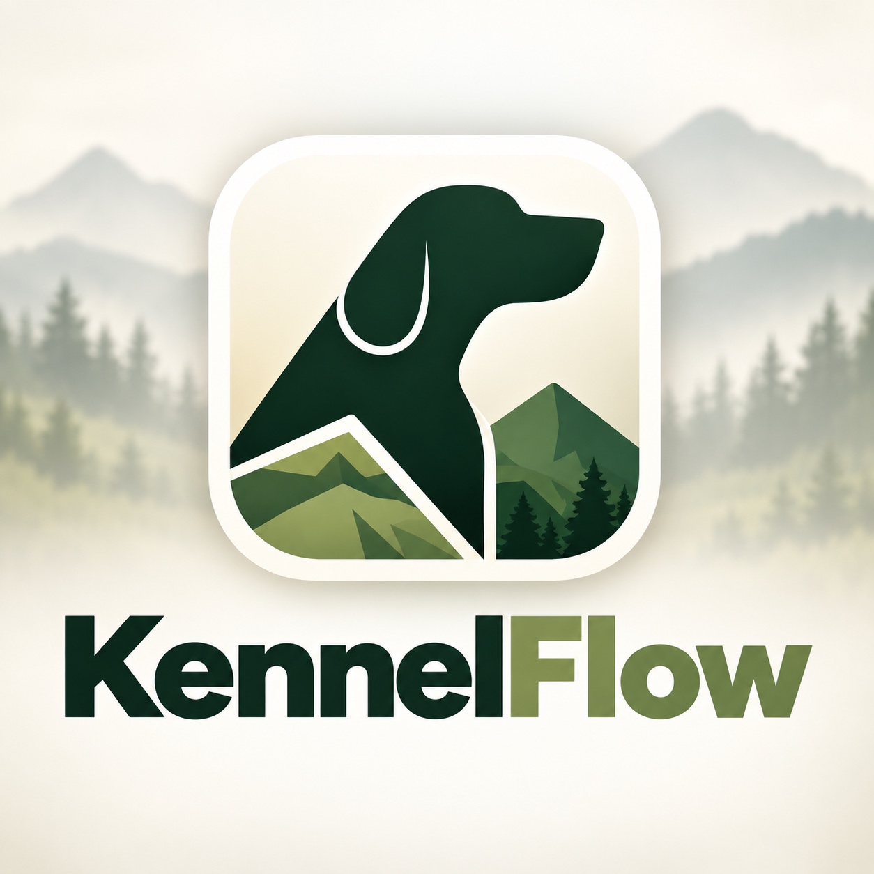 KennelFlow brand artwork